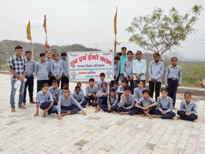 Children visited religious places during summer camp