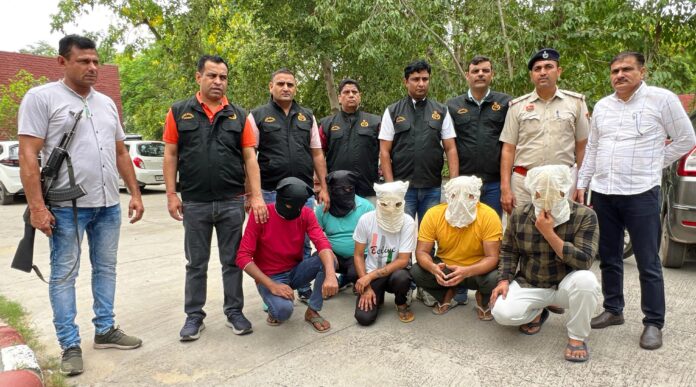 Faridabad News : कुनाल भडाना हत्याकांड में 5 आरोपी गिरफ्तार