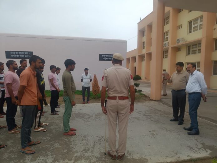CJM Saurabh Kumar inspected Bhiwani District Jail