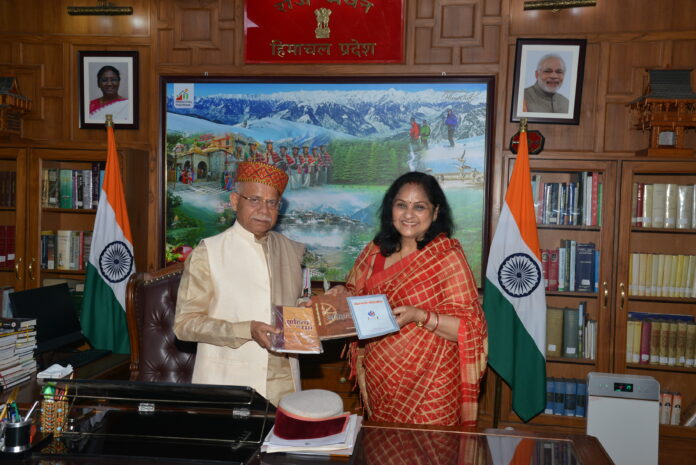 Himachal News : डॉ. रीता सिंह ने गवर्नर से भेंट की