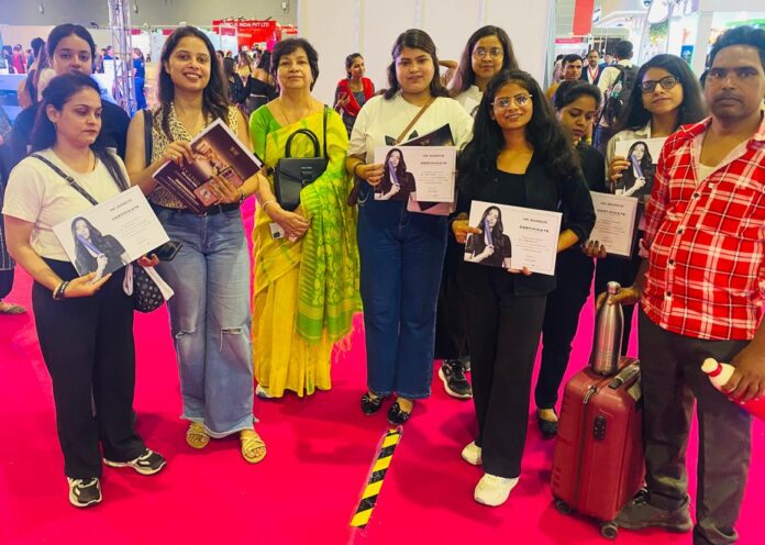 Yamunanagar News: Tisha Saini won first place in the competition organized at the Beauty Expo