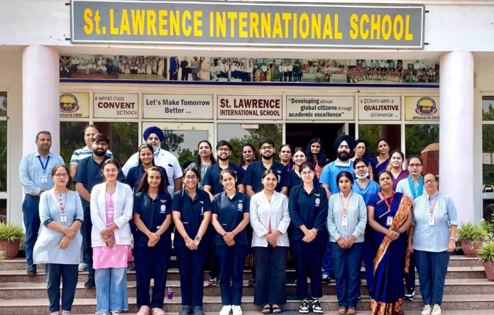 Dental check-up camp was conducted in St. Lawrence International School Jagadhari and Bilaspur