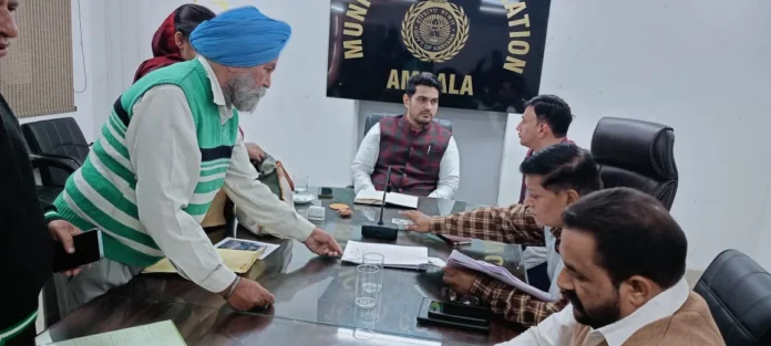 Ambala News : शिविर में 26 शिकायतों का किया गया समाधान : सचिन गुप्ता