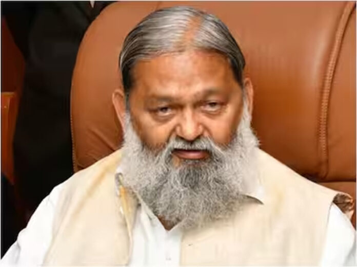 Anil Vij Statement : कोई भी पार्टी Article 370 को दोबारा लागू नहीं कर सकती - विज