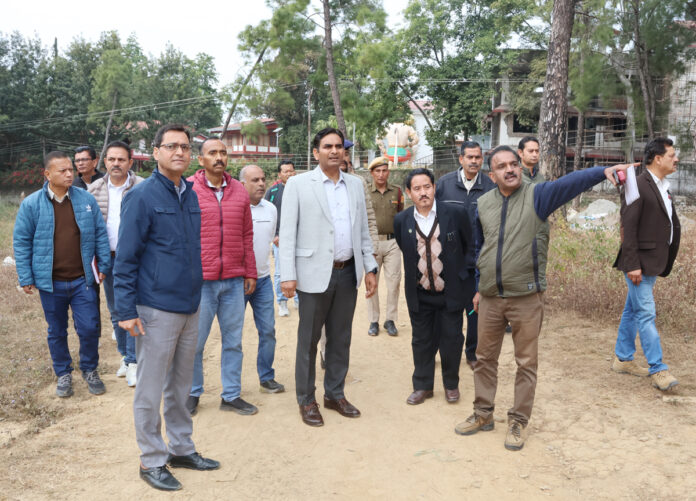Dharamshala News: DC took stock of the arrangements in the assembly complex Tapovan