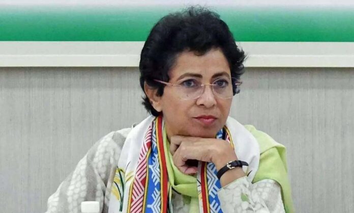 Chandighar News Ch. Kumari Selja wrote a letter to the Union Sports Minister for the maintenance of Dalbir Singh Indoor Stadium