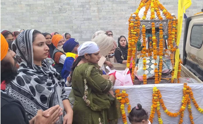 Nagarkirtan on the occasion of Prakashotsav