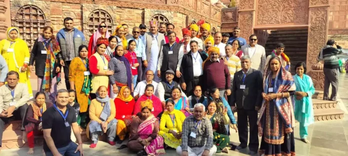 'Laxman Kamal Teerth Yatra' organized for BJP members to Mathura Vrindavan