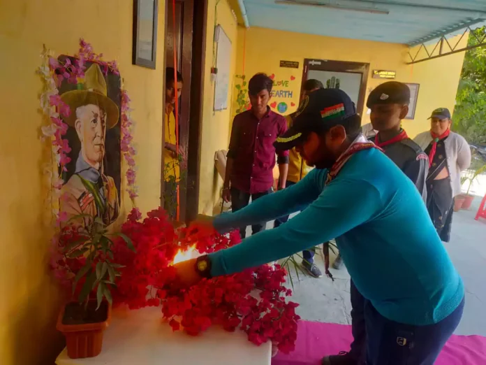 चंद्रशेखर आजाद ओपन ग्रुप ने चिंतन दिवस के रूप में मनाई स्काउट के जनक की जयंतीचंद्रशेखर आजाद ओपन ग्रुप ने चिंतन दिवस के रूप में मनाई स्काउट के जनक की जयंती