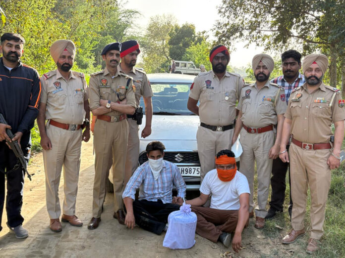 Punjab Crime News : 6 किलो हेरोइन सहित दो तस्कर गिरफ्तार