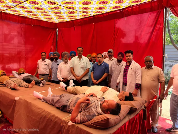 69 people donated blood in the Lions Club camp dedicated to the martyrs