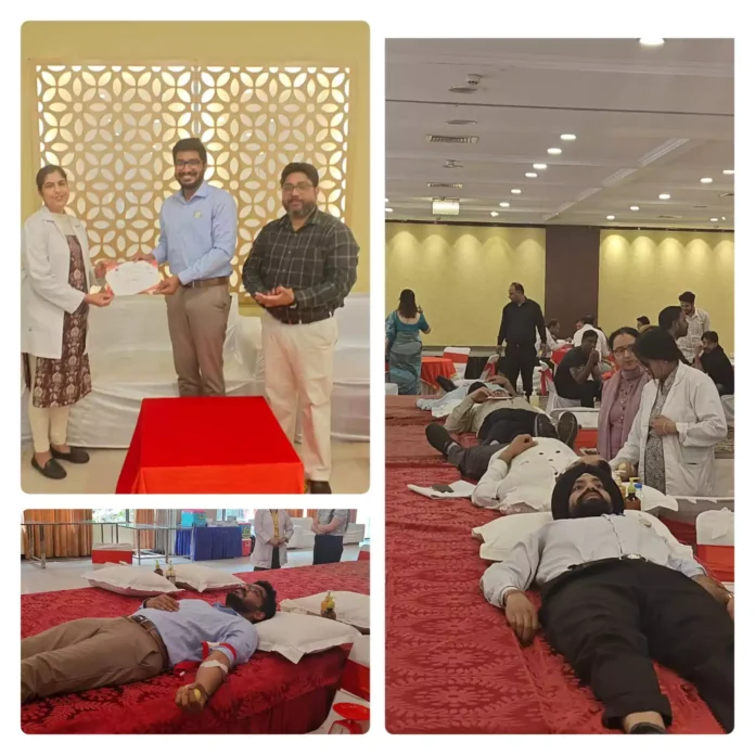 Chandigarh News CITCO organized blood donation camp on the eve of foundation day