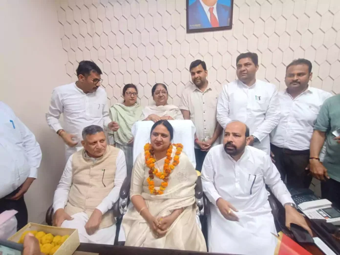 शहर का विकास व स्वच्छता रहेगी प्राथमिकता - मेयर सुमन बहमनी