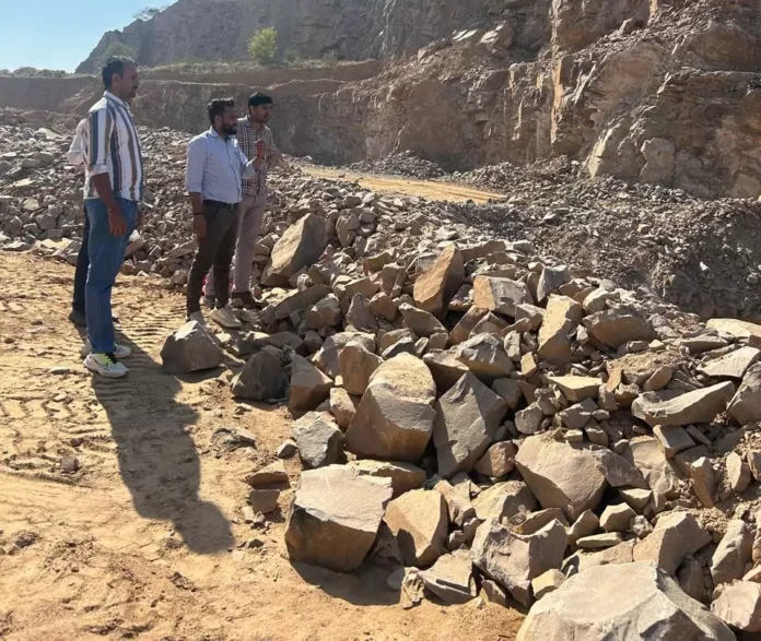 Continuous checking of illegal mining and mineral vehicles