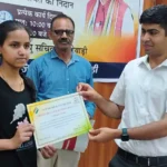 DC honored voter awareness essay writing winner Nidhi