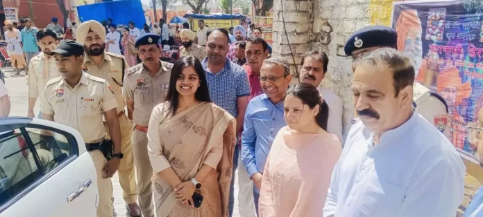 चेत्र चौदस मेले में किया उपायुक्त कुरुक्षेत्र ने निरीक्षण