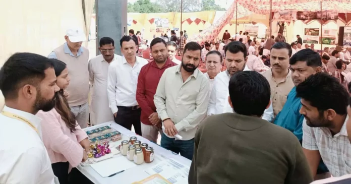District level one day farmers fair organized in Sohna block