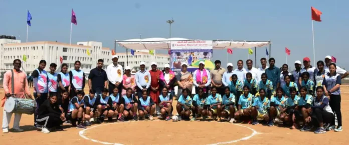 सीबीएलयू में चार दिवसीय ऑल इंडिया इंटर यूनिवर्सिटी महिला हैंडबॉल चैंपियनशिप का हुआ आगाज