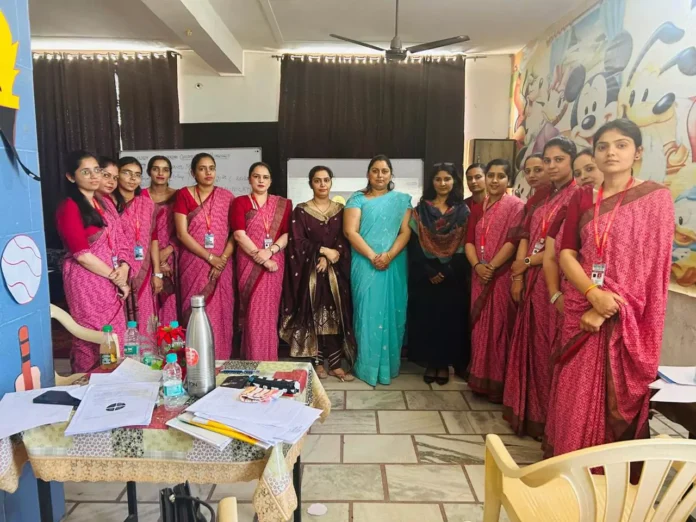 शहीद भगत सिंह पब्लिक स्कूल में शिक्षकों के लिए इन-हाउस प्रशिक्षण का आयोजन
