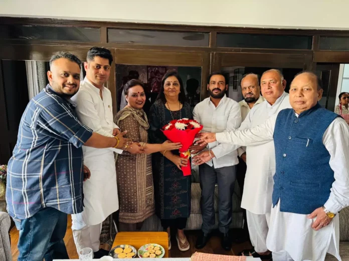 Lok Sabha thimnak ah Congress party in chuahmi hruaitu hna nih Chandigarh Congress in-charge Rajni Patil cu Delhi ah an ton.