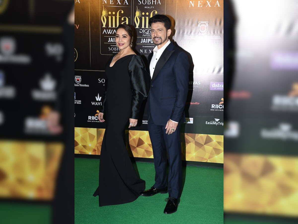 Madhuri Dixit and Shriram Nene