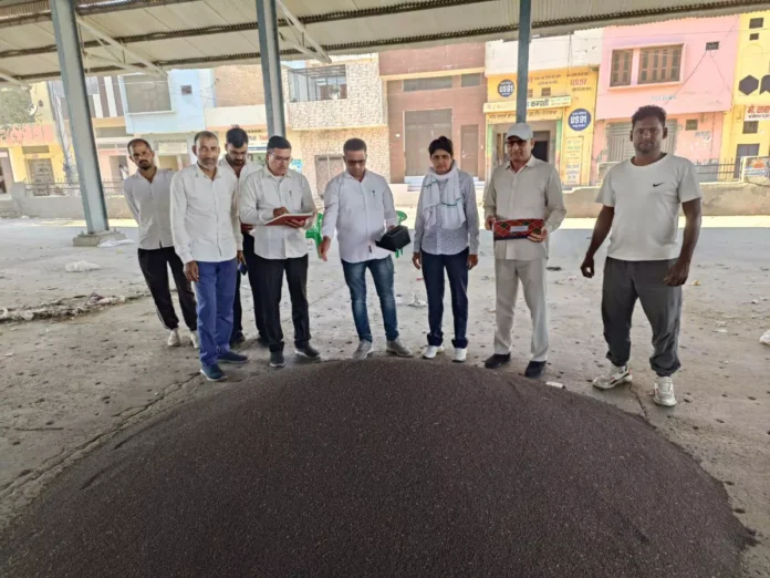 Jind News : सरसों खरीद के छठे दिन दो किसान पहुंचे सरसों बेचने