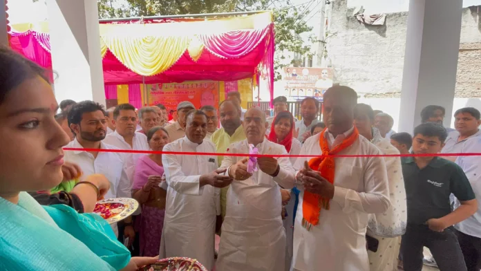 एक करोड की लागत से तैयार सामुदायिक भवन किया शहरवासियों को समर्पित