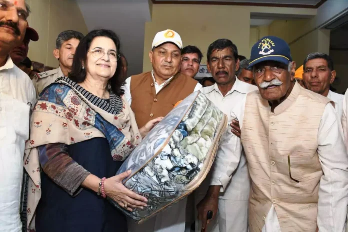 Bhiwani News : देश की सेवा में फौजियों के योगदान को कभी भुलाया नहीं जा सकता : किरण चौधरी