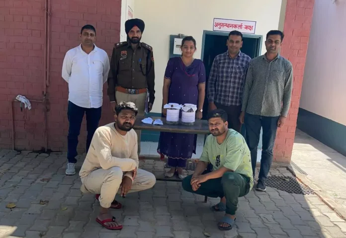 Jind News : ऑनलाइन लोन दिलाने का झांसा दे ठगी करने पर दो गिरफ्तार
