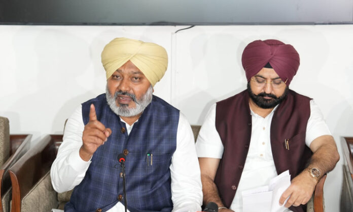 Punjab News Hindi : अब 30 दिन में होगा इंतकाल तस्दीक : हरपाल चीमा