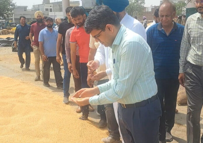 Punjab News : फसल लेकर मंडी पहुंचे किसानों को न हो कोई परेशानी : सचिव
