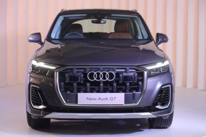 Audi India releases Q1 2025 figures