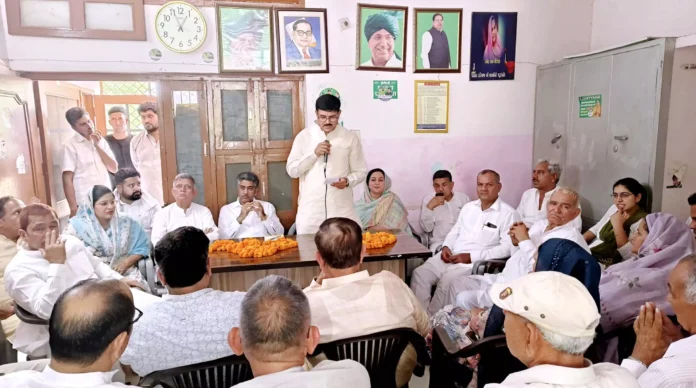 Jind News : भाजपा केवल जुमलों की सरकार : आदित्य चौटाला