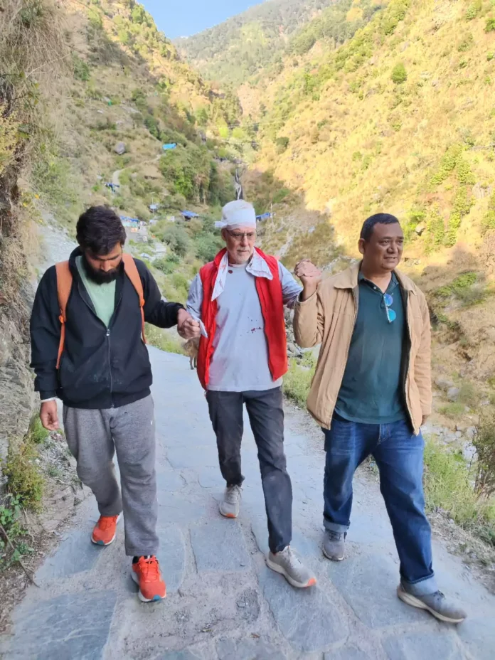 Buddhist monk and Chandigarh resident saved the life of a foreign guest