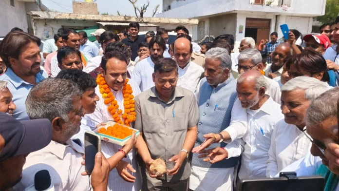Faridabad News : केंद्र व राज्य सरकार जिला के विकास के लिए पूरी तरह प्रतिबद्ध : कृष्णपाल गुर्जर