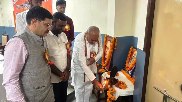 Cleaning warriors were honored in the Swachhata Doot Samman ceremony
