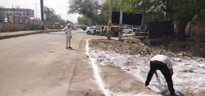 Faridabad News : सफाई अभियान चलाकर स्वच्छता अभियान का शुभारंभ किया