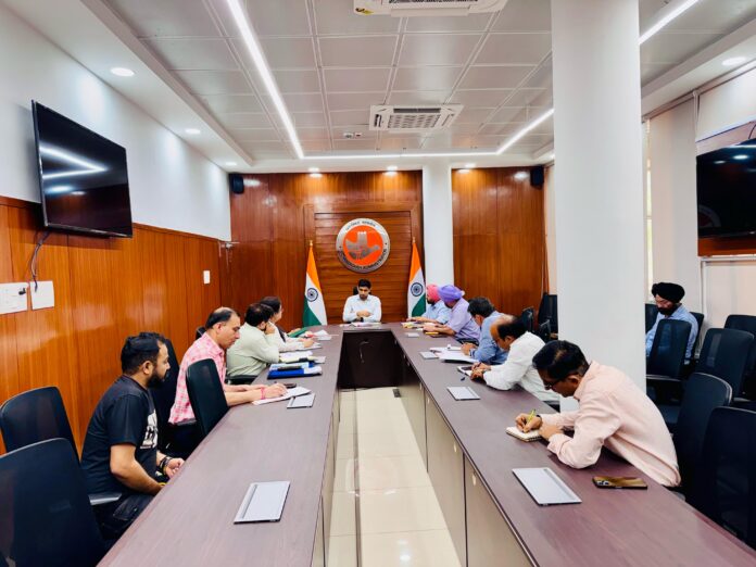 DC holds meeting to review and finalise preparations for smooth and fair conduct of NEET-UG