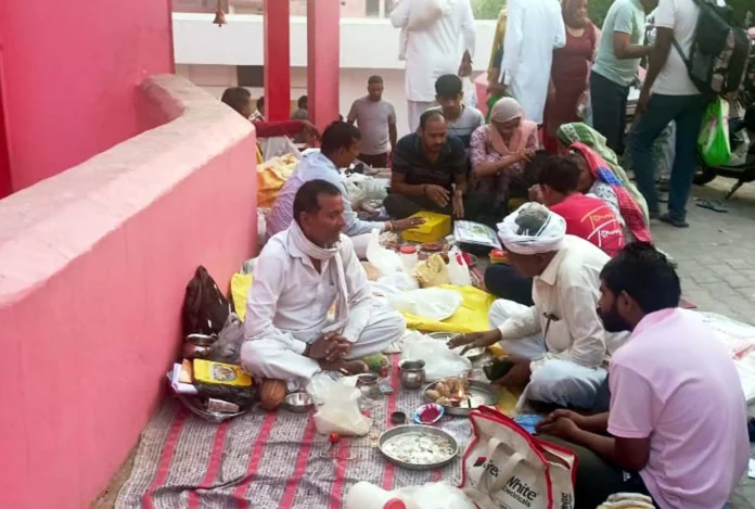 Jind News : बैसाख अमावस्या पर श्रद्धालुओं ने किया पिंडदान