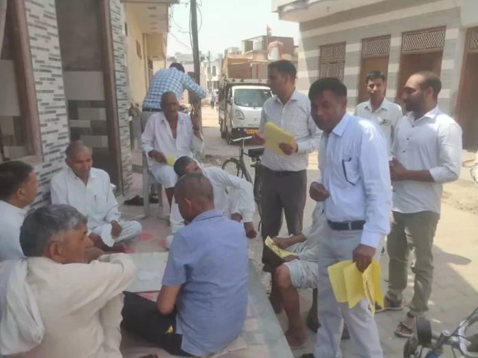 Enrollment campaign of Haryana School Teachers Association is in full swing Sumer Arya