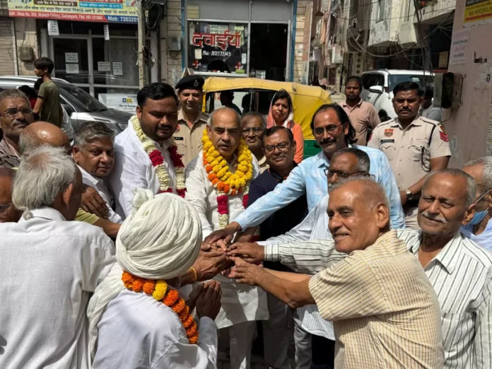 Faridabad News : बल्लभगढ़ के विकास में हर रोज रोज जुड़ रही एक नई कड़ी : पं मूलचंद शर्मा