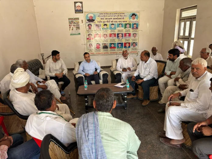 Farmers were assured that tubewell connections will be issued to them soon and wheat will be procured.
