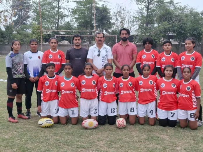 Haryana State Senior Women's Rugby Sevens Team leaves for Guwahati National Championship