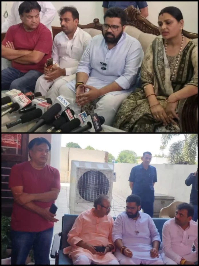 Kartikeya Sharma arrived to invite you to Lord Parshuram's birth anniversary