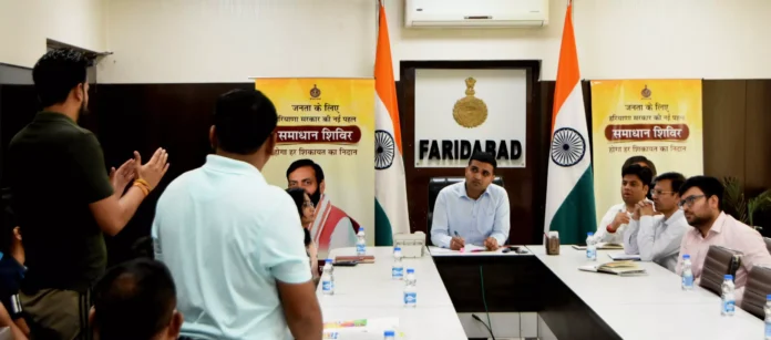 Faridabad News : आमजन को खेलों के साथ जोड़ने का बहुत बड़ा माध्यम है सांसद खेल महोत्सव : उपायुक्त