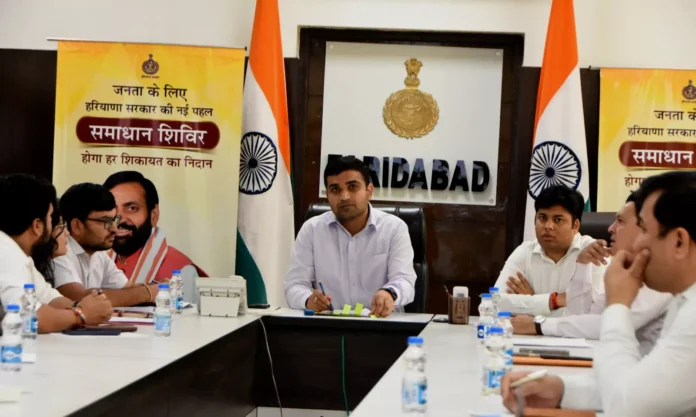 Faridabad News : नशा मुक्ति केंद्र का निरीक्षण कर हर माह नियमित कार्यवाही सुनिश्चित करें अधिकारी : विक्रम सिंह
