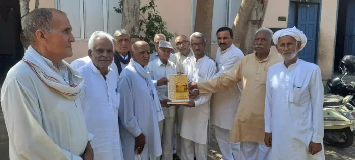 One lakh eleven thousand one hundred and eleven donated to the cowshed