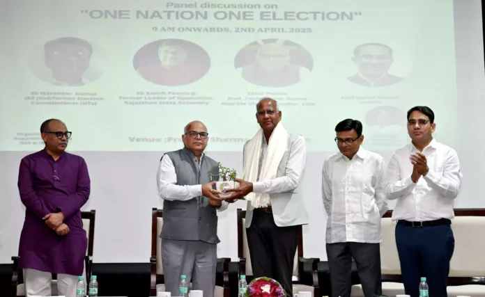 विकसित भारत के लिए एक राष्ट्र एक चुनाव आवश्यक- सतीश पूनिया