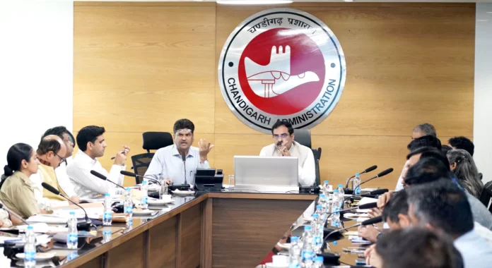 RTS Commission meeting held in Chandigarh to review progress of improvement in services under Right to Service (RTS) Act and prepare action plan