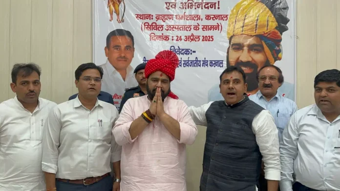 Rajya Sabha MP Kartikeya Sharma, who went to meet the family of Navy jawan Vinay, who was a victim of the Pahalgam attack, said that the Prime Minister will take a befitting revenge